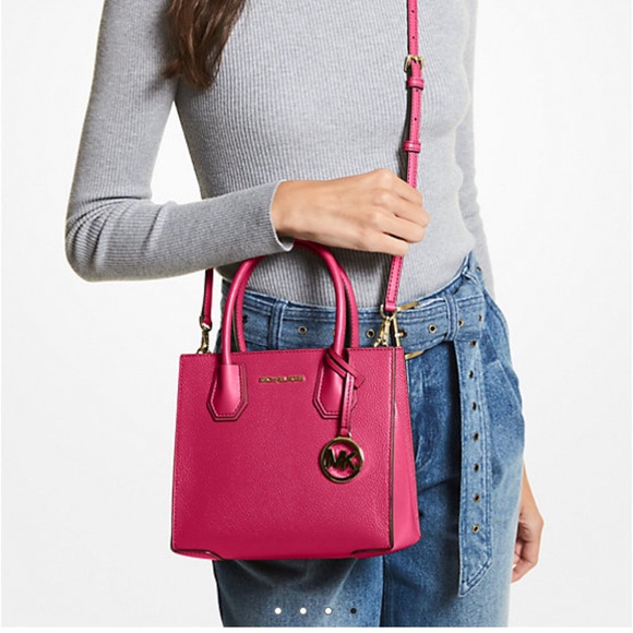 MICHAEL KORS
Mirella Small Pebbled Leather Crossbody Shopper Tote Bag
NWT - Picture 6 of 16